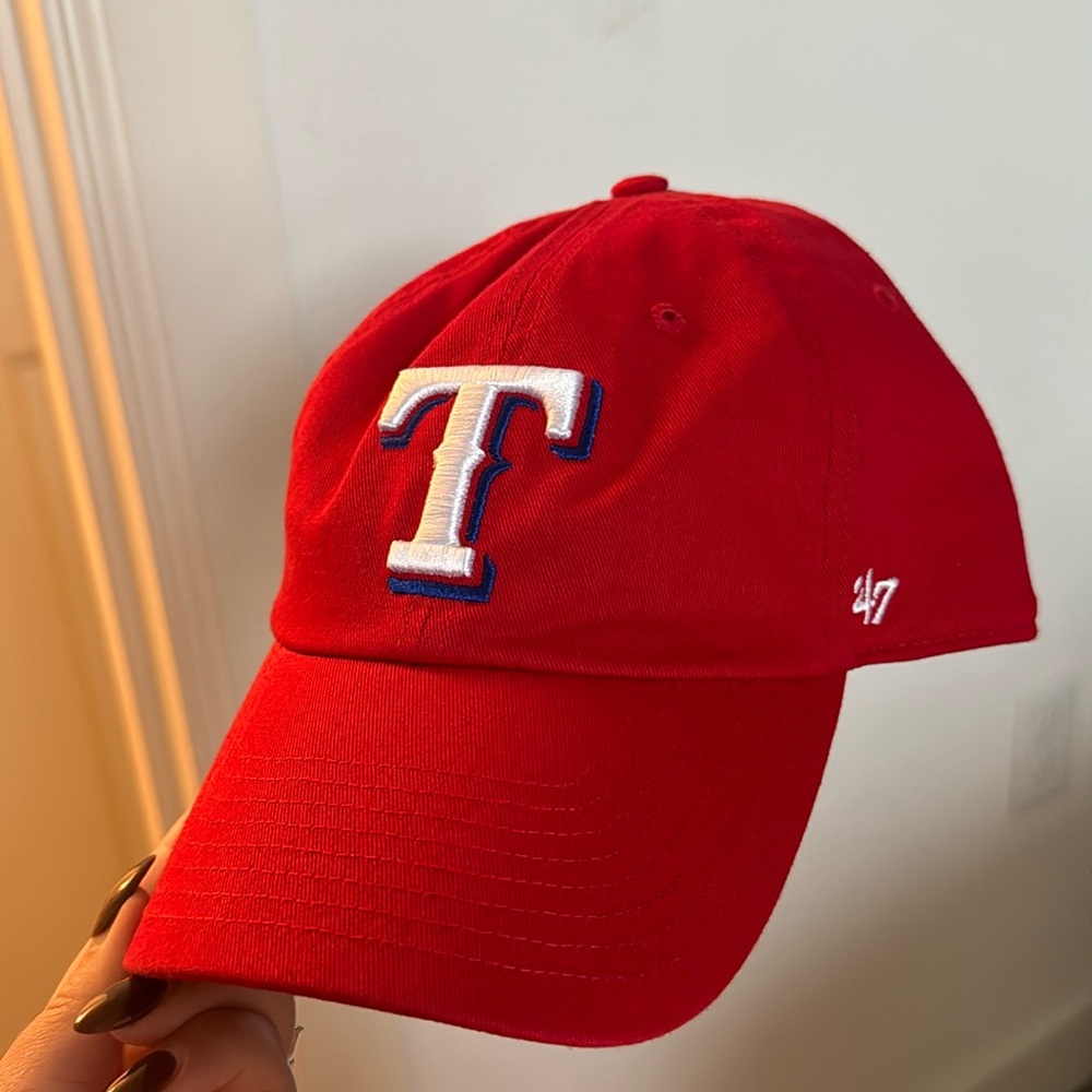 Texas Rangers Baseball Hat Never Worn